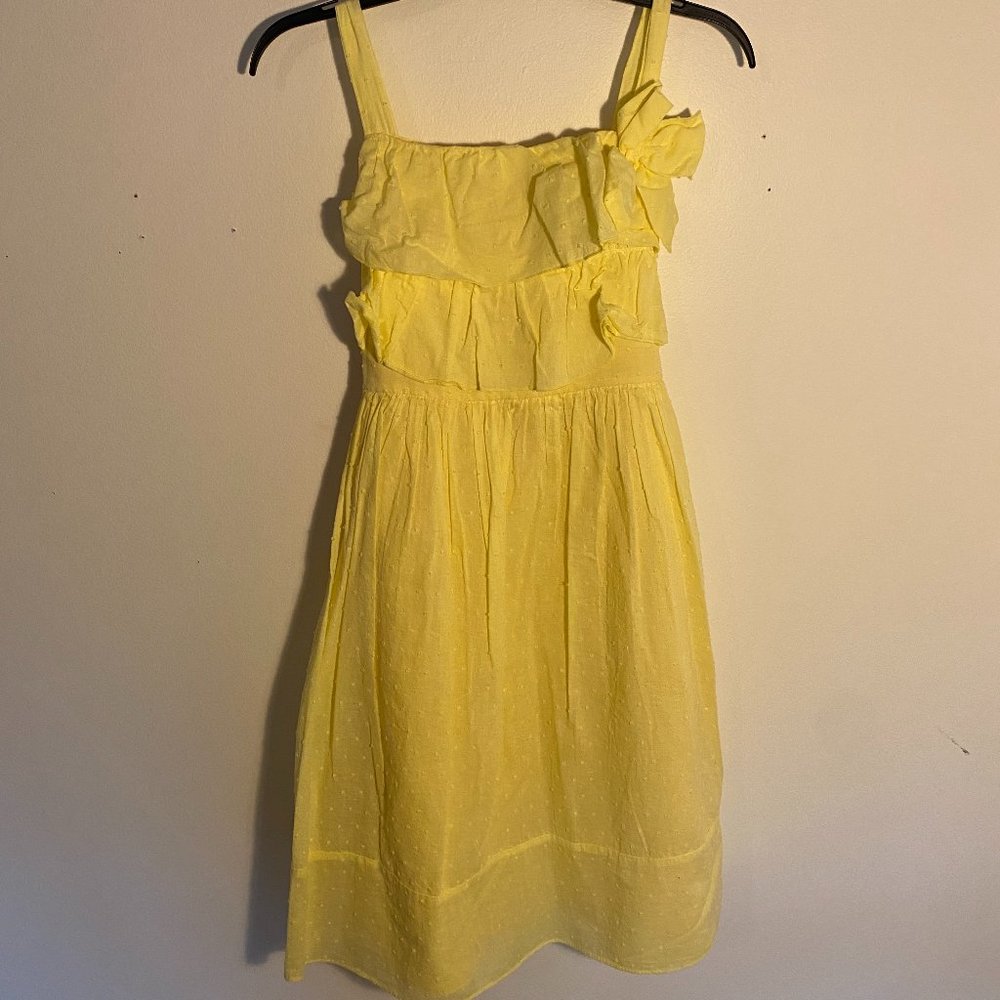 DARLING Yellow Girls Sundress